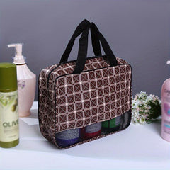 Travel Toiletry Bag for Luggage Storage and Cosmetic Organization