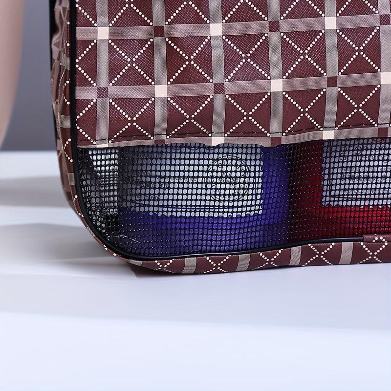 Travel Toiletry Bag for Luggage Storage and Cosmetic Organization