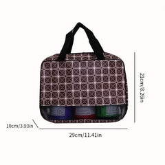 Travel Toiletry Bag for Luggage Storage and Cosmetic Organization