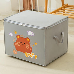 Cartoon Non-Woven Fabric Storage Bag Sorting Bag Clothes Quilts