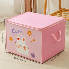 Cartoon Non-Woven Fabric Storage Bag Sorting Bag Clothes Quilts