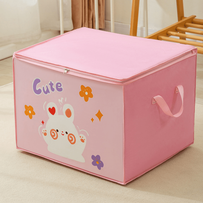 Cartoon Non-Woven Fabric Storage Bag Sorting Bag Clothes Quilts