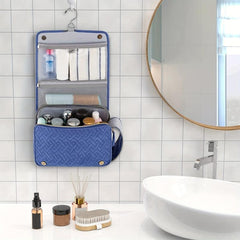 Large Capacity Travel Toiletry Bag for Men Women Water-resistant Makeup Storage