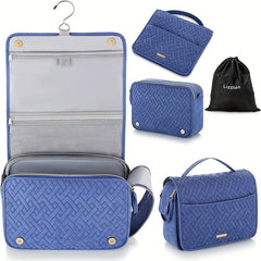 Large Capacity Travel Toiletry Bag for Men Women Water-resistant Makeup Storage