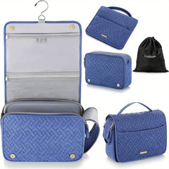 Large Capacity Travel Toiletry Bag for Men Women Water-resistant Makeup Storage