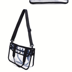 Transparent PVC Wash Bag Toiletry Bag Crossbody Handbag
