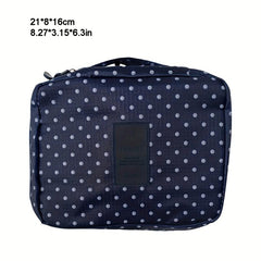 Waterproof Travel Toiletry Bag Handheld Storage Cosmetics Square Bag