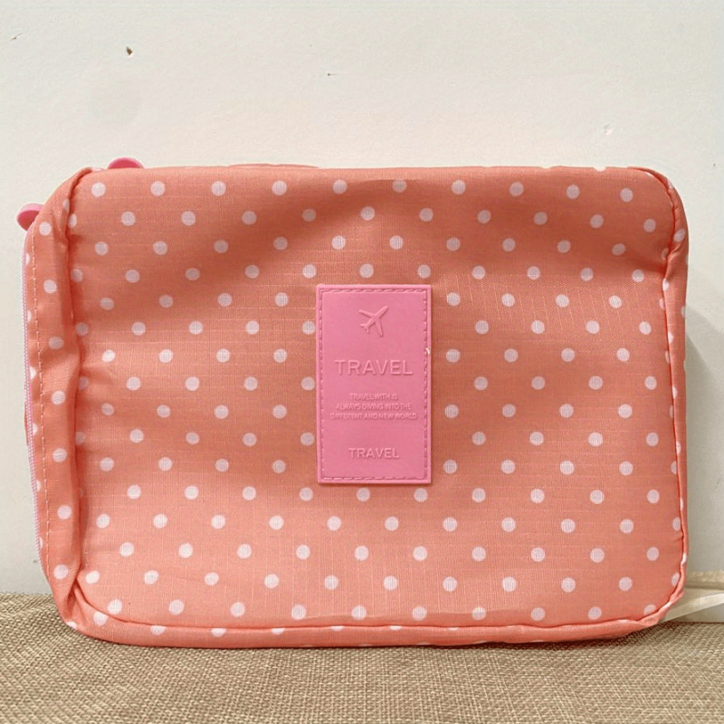 Waterproof Travel Toiletry Bag Handheld Storage Cosmetics Square Bag