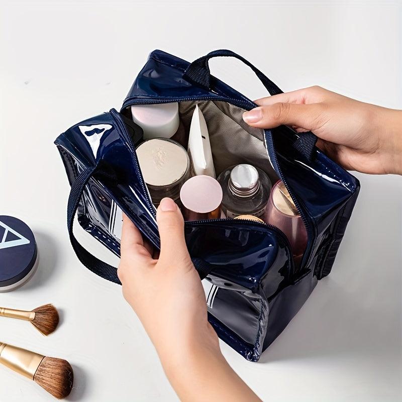 Waterproof Clear Travel Toiletry Bags Portable Zipper Cosmetics Bag