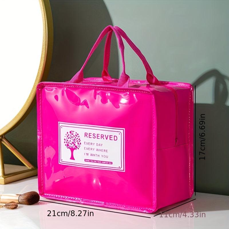 Waterproof Clear Travel Toiletry Bags Portable Zipper Cosmetics Bag