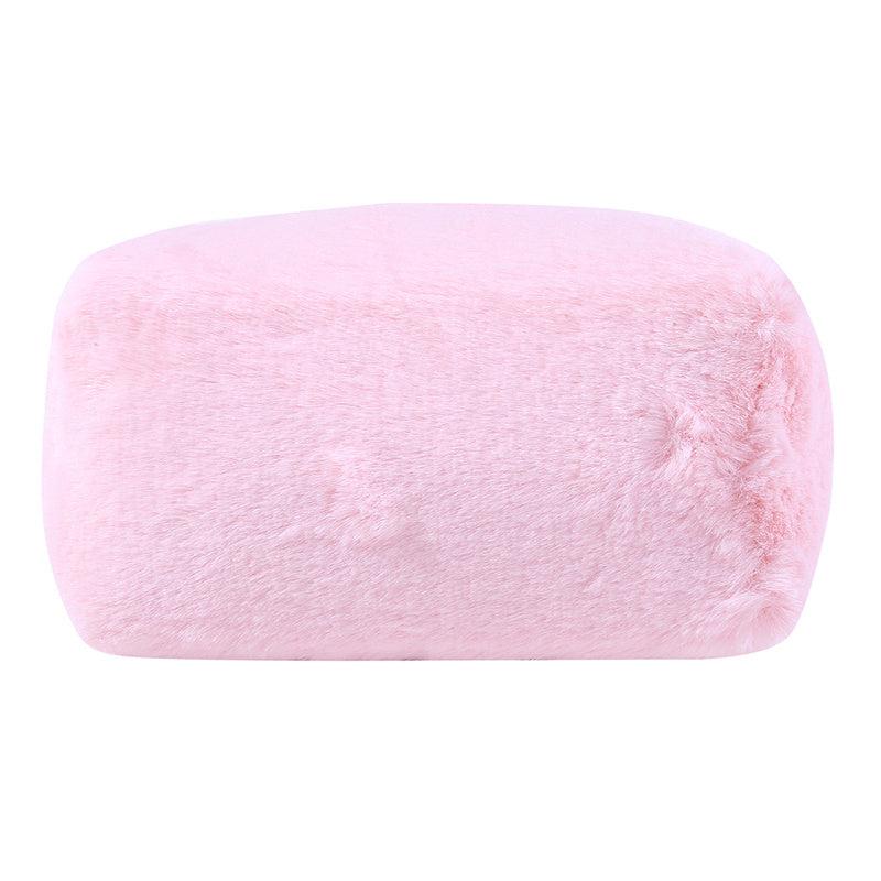 Soft Plush Cosmetic Bag Fluffy Makeup Storage Travel Handbag