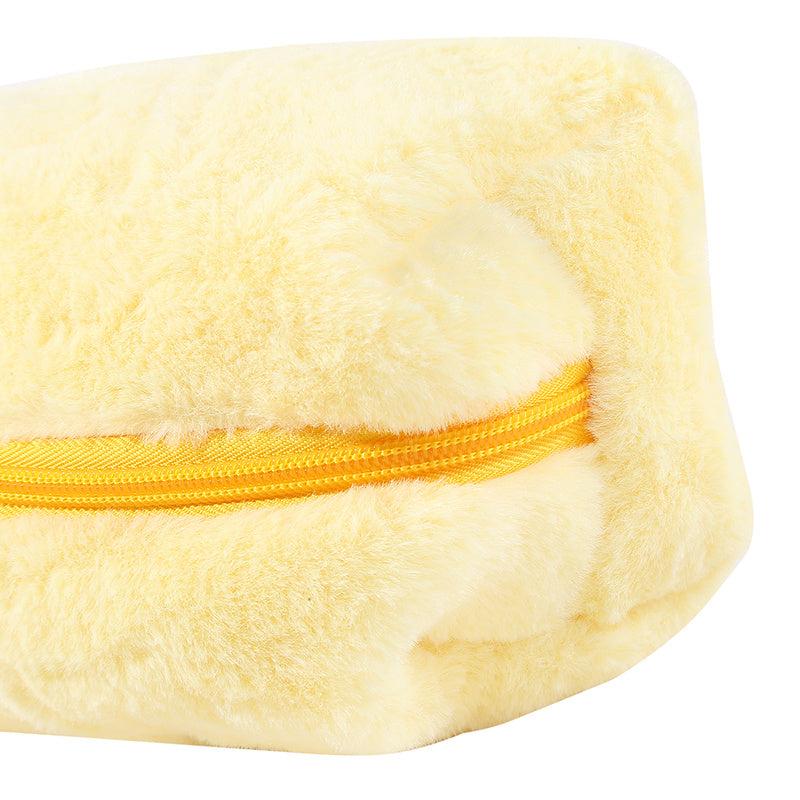 Soft Plush Cosmetic Bag Fluffy Makeup Storage Travel Handbag