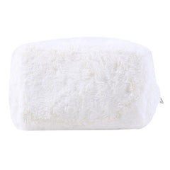 Soft Plush Cosmetic Bag Fluffy Makeup Storage Travel Handbag