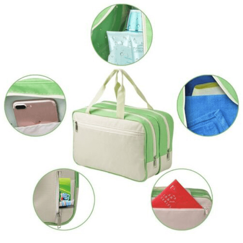 Large Capacity Waterproof Sports Bag Wet Dry Separation Shoes Swimming Beach