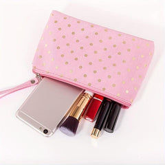 Canvas Travel Cosmetic Bags Small Zipper Storage Bag Toiletry Bag