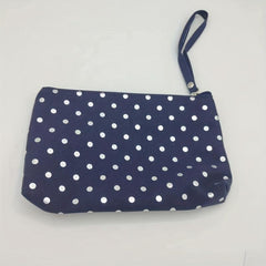 Canvas Travel Cosmetic Bags Small Zipper Storage Bag Toiletry Bag