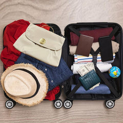Hanging Roll Up Makeup Bag Toiletry Organizer