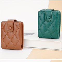 Women's Lipstick Bag with Mirror, Makeup Storage Cosmetic Bag