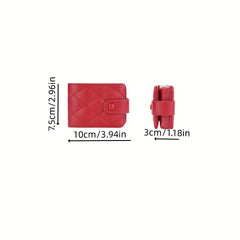 Women's Lipstick Bag with Mirror, Makeup Storage Cosmetic Bag