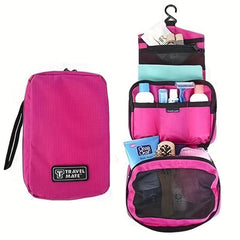 Travel Hanging Wash Bag Portable Cosmetic Bag Large Capacity Storage Bag