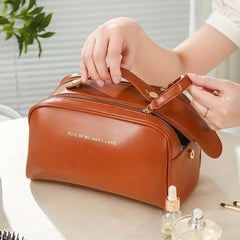 Large Waterproof Cosmetic Bag Travel Organizer