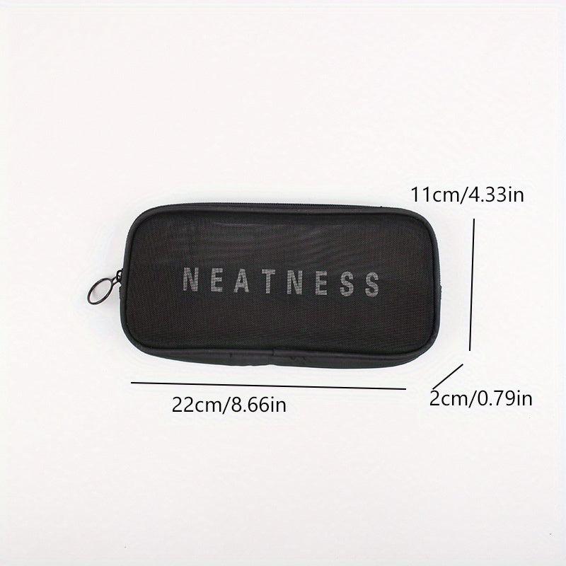Travel Makeup Bag Portable Storage Mesh Wash Bag
