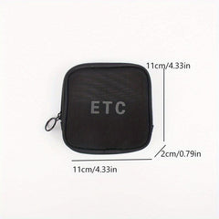 Travel Makeup Bag Portable Storage Mesh Wash Bag