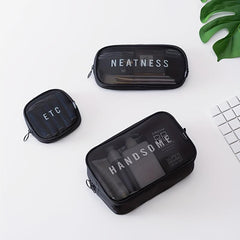 Travel Makeup Bag Portable Storage Mesh Wash Bag