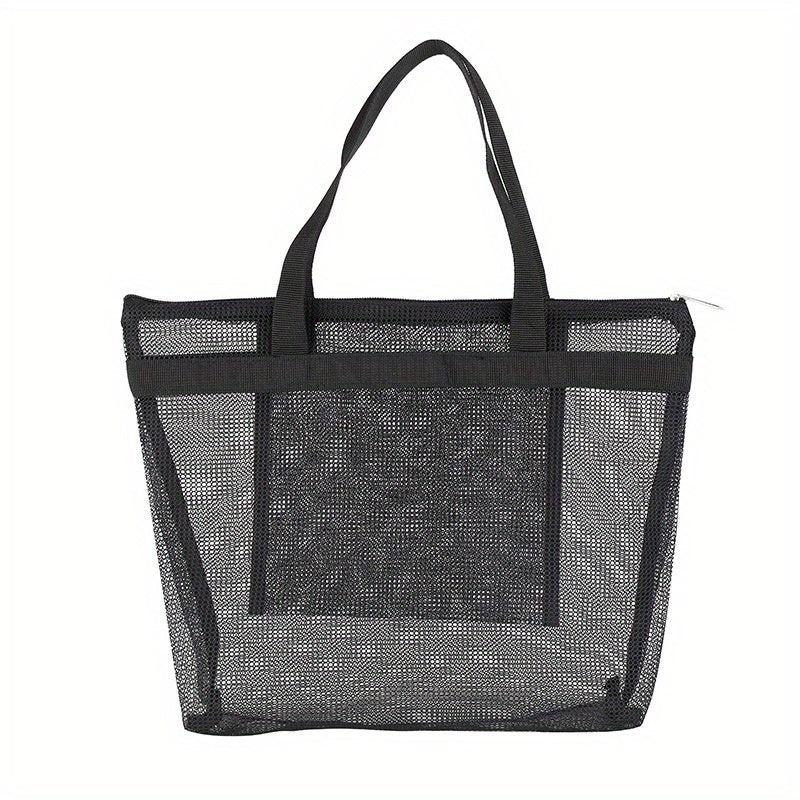 Mesh Beach Bag Portable Travel Storage Bag