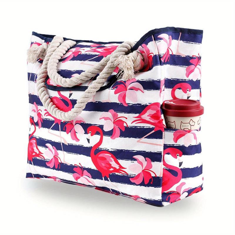 Summer Beach Bag Canvas Handbag Crossbody Shoulder