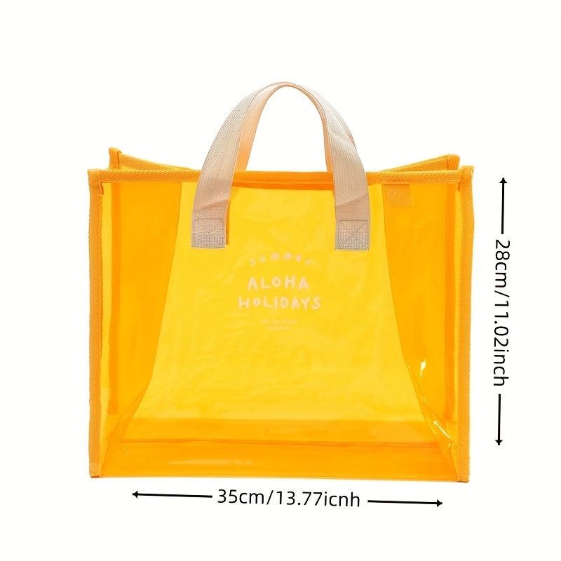Large Capacity PVC Swimming Bag Beach Bag Outdoor Portable Storage