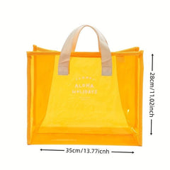 Large Capacity PVC Swimming Bag Beach Bag Outdoor Portable Storage
