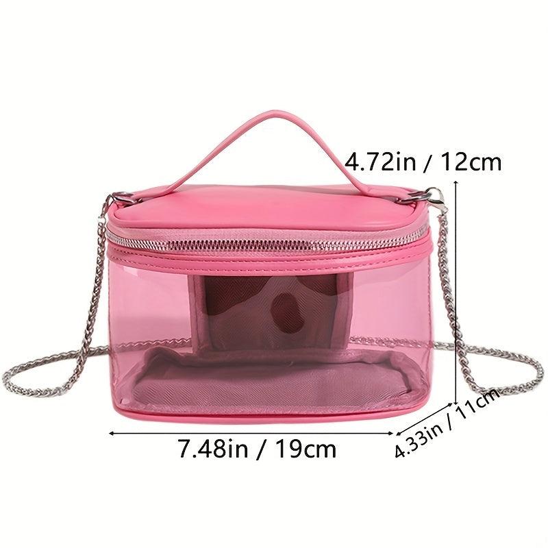 Transparent Cosmetic Bag Large Capacity Toiletry Bag