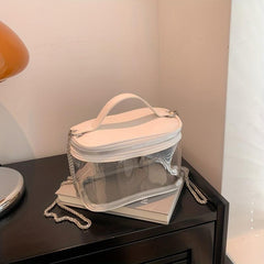Transparent Cosmetic Bag Large Capacity Toiletry Bag