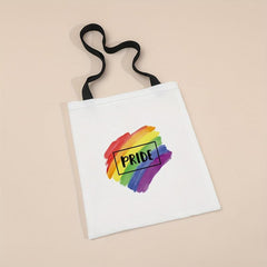 Rainbow Striped Canvas Bag For Women - Artistic and Refreshing