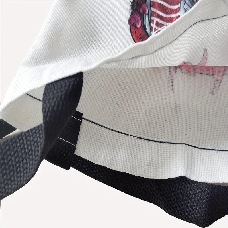 Rainbow Striped Canvas Bag For Women - Artistic and Refreshing