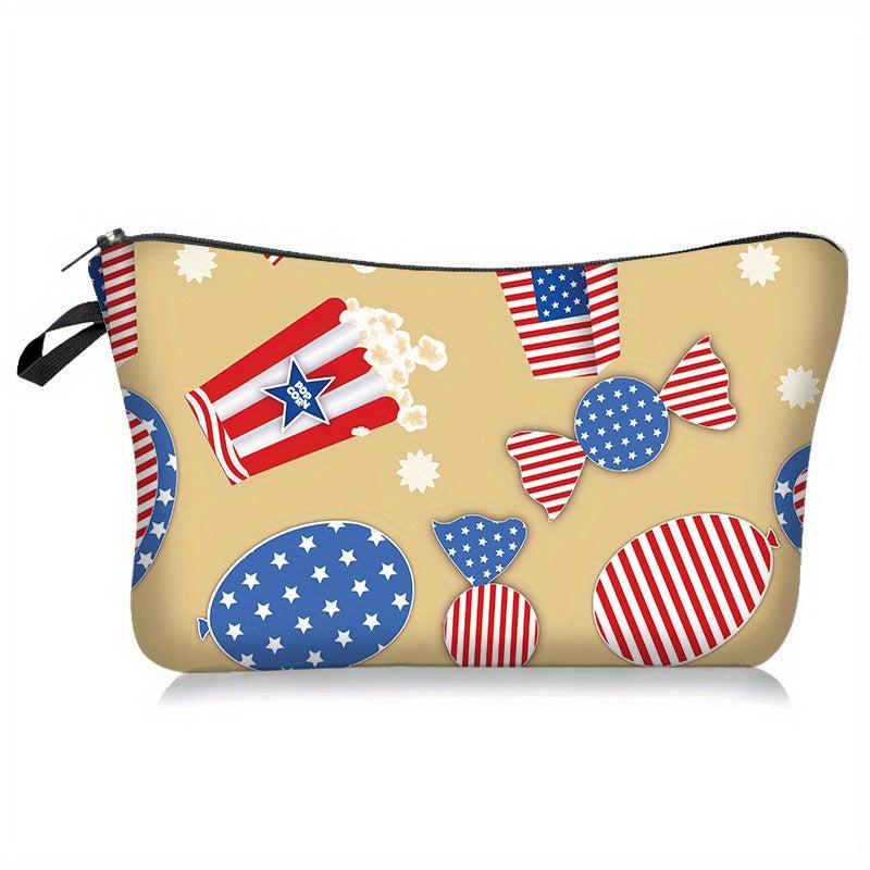 American Independence Cosmetic Bag Toiletry Travel Storage Bag