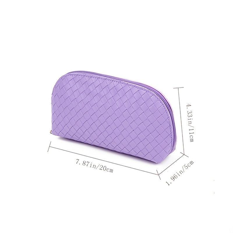 Waterproof PU Leather Makeup Toiletry Bag for Travel Business