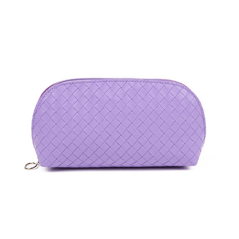 Waterproof PU Leather Makeup Toiletry Bag for Travel Business