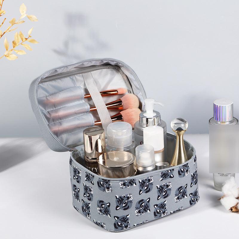 Waterproof Little Tiger Head Toiletry Bag 3pcs Set