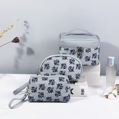 Waterproof Little Tiger Head Toiletry Bag 3pcs Set