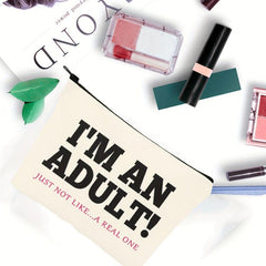 Adult Pattern Cosmetic Bag - Stationary Pen Pencil Handbag