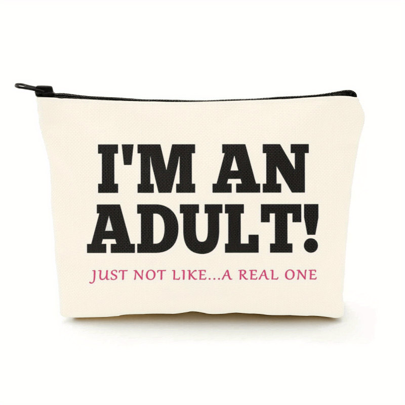 Adult Pattern Cosmetic Bag - Stationary Pen Pencil Handbag