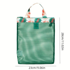 Mesh Toiletry Bag Beach Bags Sports Travel Shopping Handbags