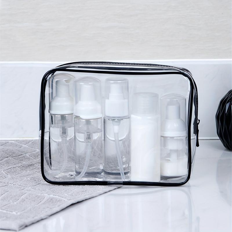 Transparent Storage Bag Cosmetic Bag Travel Storage Bag Portable Toiletry Bag