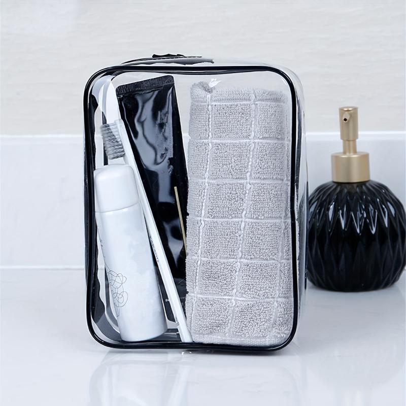 Transparent Storage Bag Cosmetic Bag Travel Storage Bag Portable Toiletry Bag