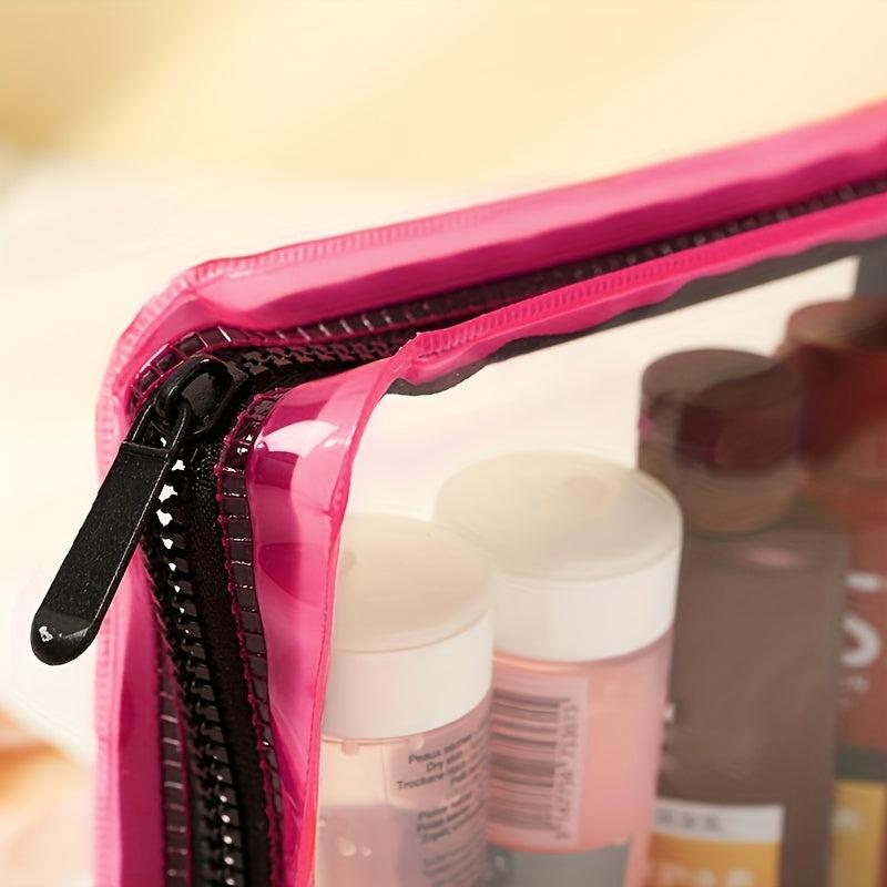 Large Capacity Transparent Travel Storage Bag PVC Toiletry Bag