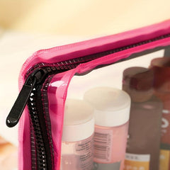 Large Capacity Transparent Travel Storage Bag PVC Toiletry Bag