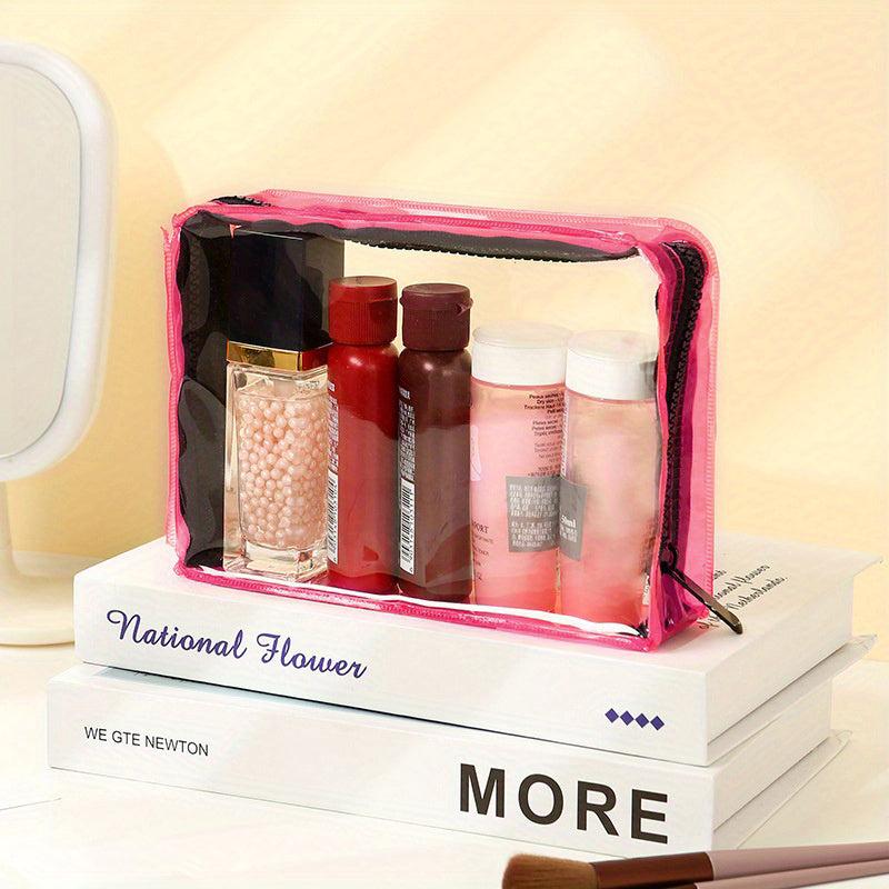 Large Capacity Transparent Travel Storage Bag PVC Toiletry Bag