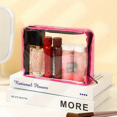 Large Capacity Transparent Travel Storage Bag PVC Toiletry Bag